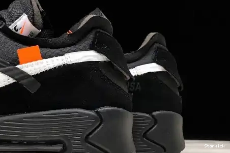 Max 90 Air  O-W Black AA7293-001 Nike 0628